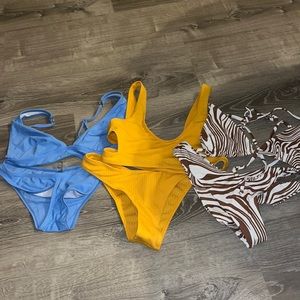 3 bathing suits